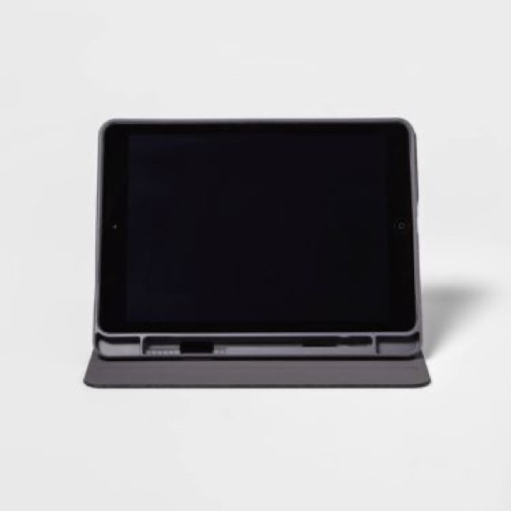 heyday Apple iPad Air 10.9-inch and iPad Pro 11-inch Case - Black Saffiano